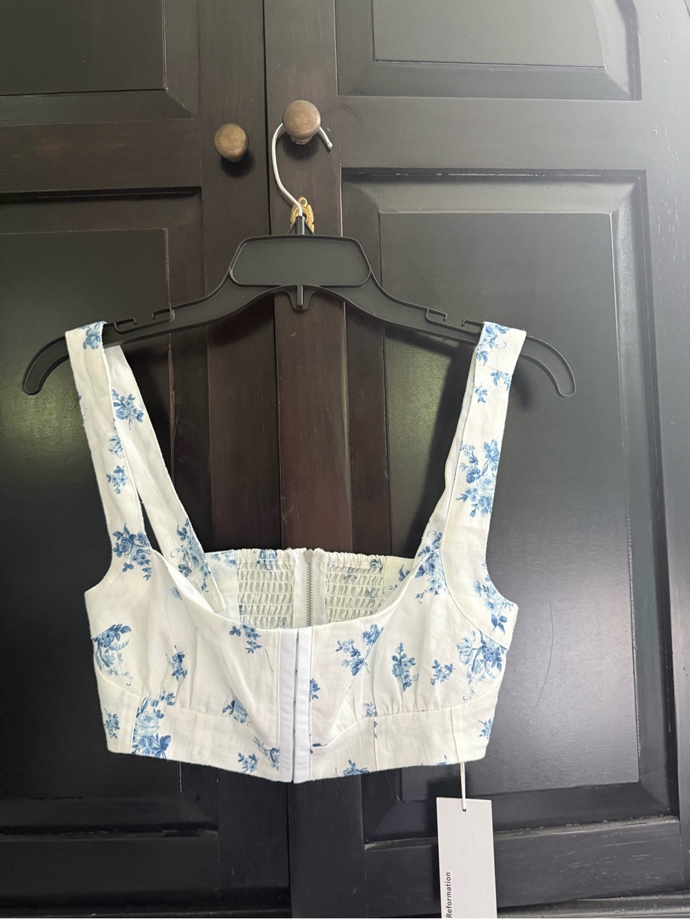 NWT Reformation Santana Linen Two Piece Size 2 - Picture 3 of 5
